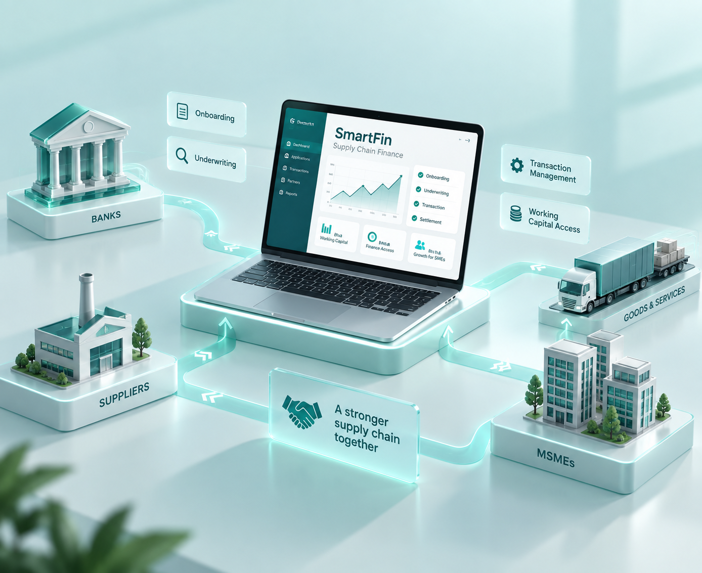 smartfin-private-sector-SCF-franchise-digitised-end-to-end